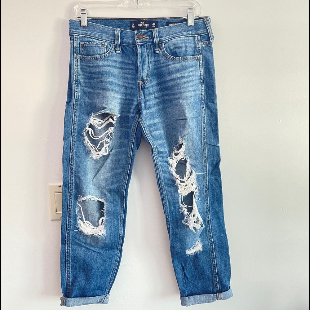 Hollister Low Rise Boyfriend Jean